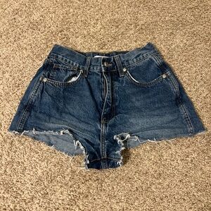 Forever 21 Blue Jean Shorts